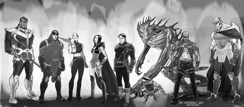 Illustration for article titled What Lord Tantalus Could Have Looked Like In Guardians of the Galaxy